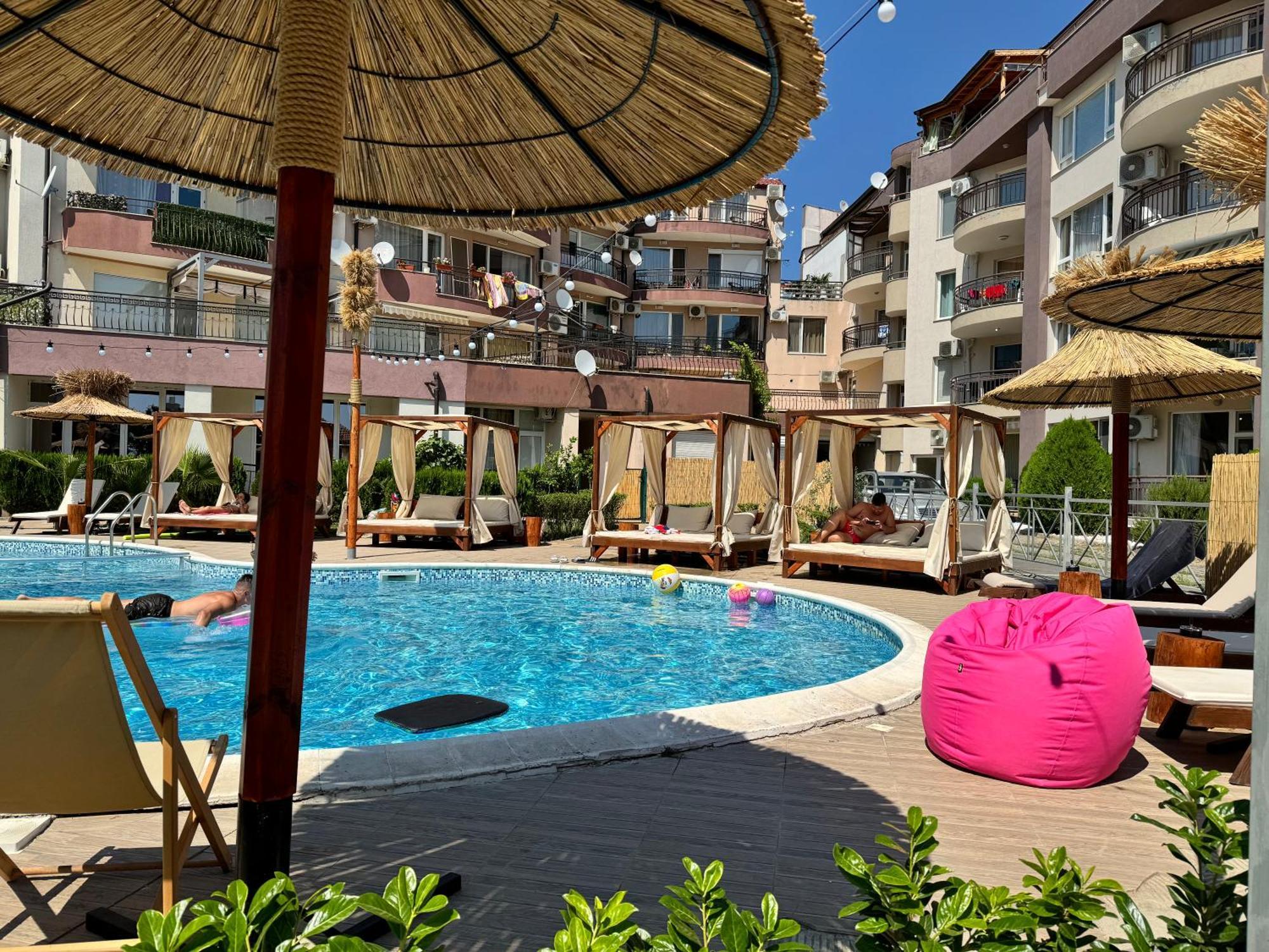 Marina Bay Apart Saint Vlas Sveti Vlas Bagian luar foto